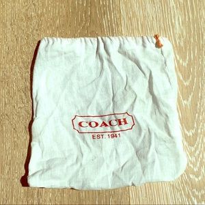 Coach Dust Cover Bags 8” x 8” 2 available